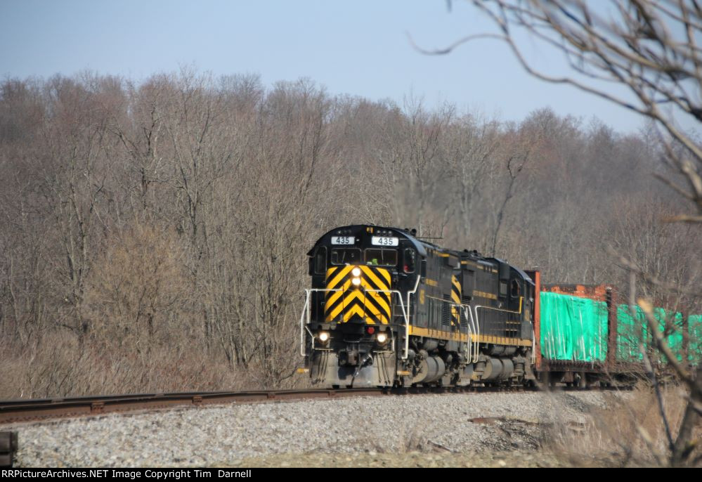 WNYP 435 on OL-2 approaching